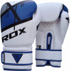Боксерские перчатки RDX BGR-F7 BLUE BGR-F7U  8 Oz синий