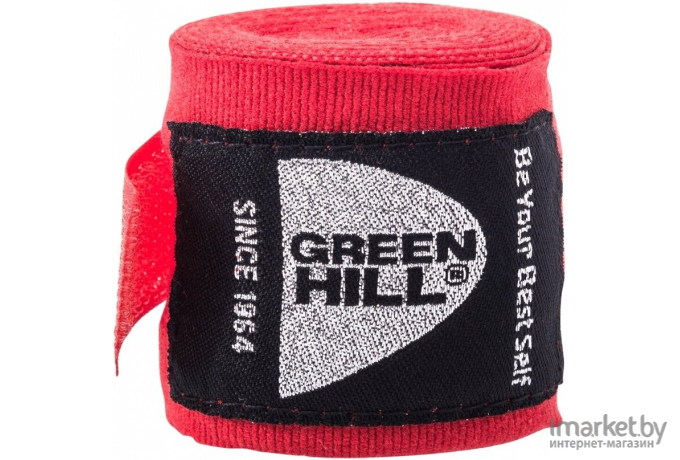 Боксерский бинт Green Hill BP-6232c 3.5 м черный