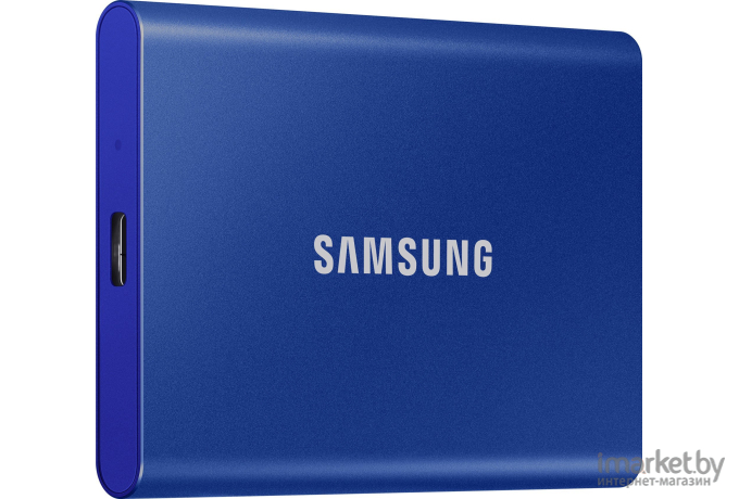 Внешний SSD Samsung T7 Touch USB3.2  2 TБ синий [MU-PC2T0H/WW]