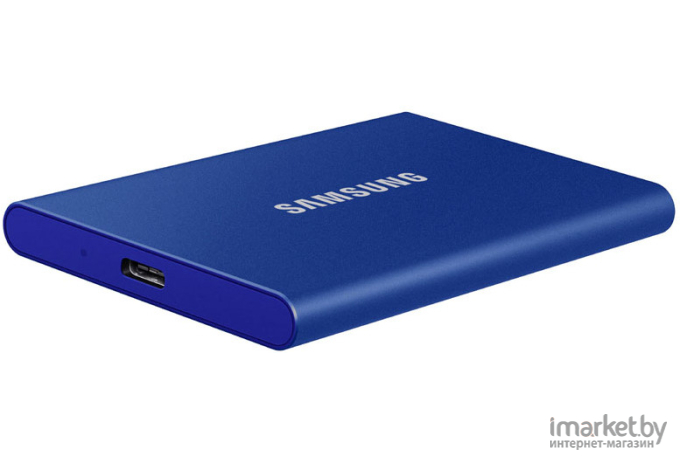 Внешний SSD Samsung T7 Touch USB3.2  2 TБ синий [MU-PC2T0H/WW]