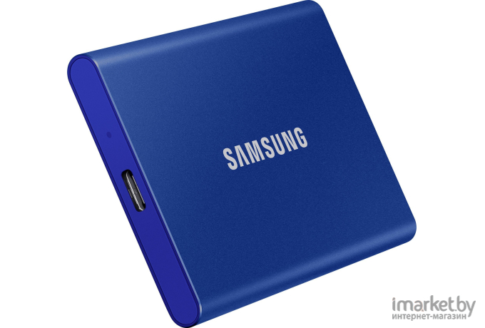 Внешний SSD Samsung T7 Touch USB3.2  2 TБ синий [MU-PC2T0H/WW]