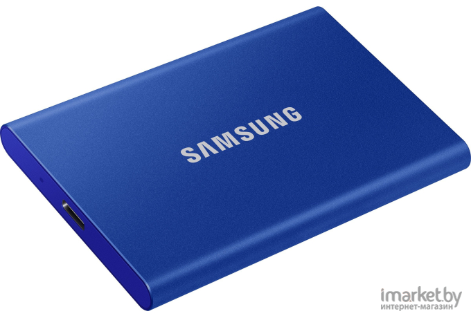 Внешний SSD Samsung T7 Touch USB3.2  500 ГБ синий [MU-PC500H/WW]