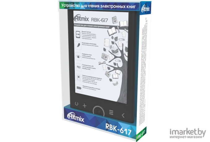 Электронная книга Ritmix RBK-617 черный