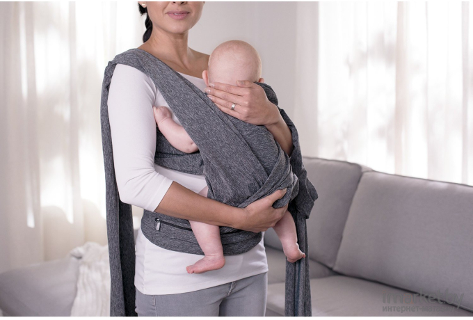 Рюкзак-переноска Chicco Boppy Comfyfit Grey 340728381 [07079949470000]