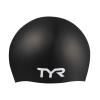 Шапочка для плавания Tyr Long Hair Wrinkle-Free Silicone Cap черный [LCSL/001]