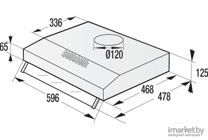 Вытяжка Gorenje WHU629EX/M [733077]