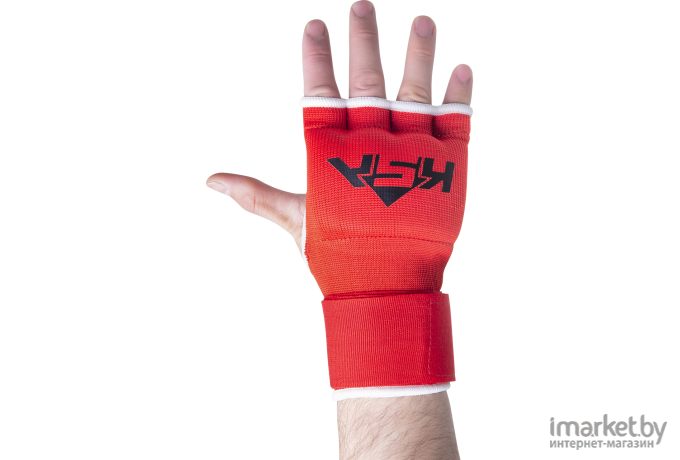 Внутренние перчатки для бокса KSA Cobra Red L