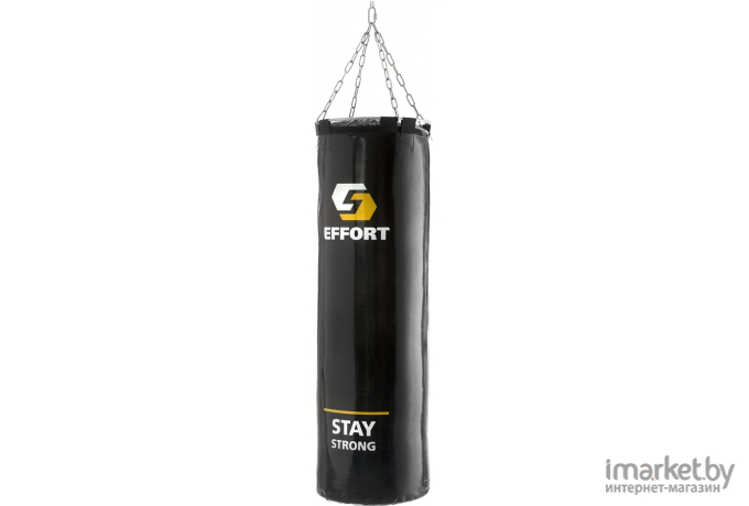 Боксерский мешок Effort E253 черный