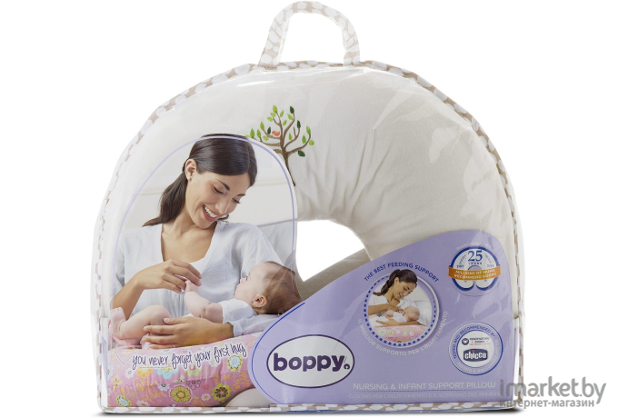 Подушка для кормления Chicco Boppy Moon and Stars 340728287 [04079902830000]