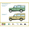 Сборная модель Italeri Внедорожник Land Rover Series III 109 Guardia Civil [6542]