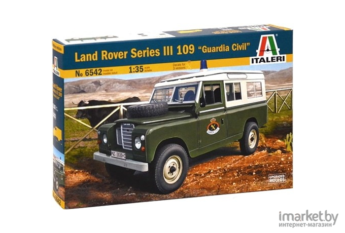 Сборная модель Italeri Внедорожник Land Rover Series III 109 Guardia Civil [6542]