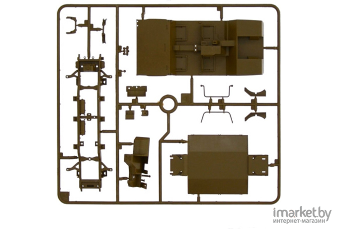 Сборная модель Italeri Многоцелевой бронированный автомобиль LMV Lince ООН [6535]