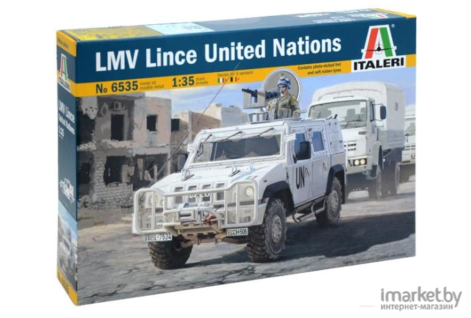 Сборная модель Italeri Многоцелевой бронированный автомобиль LMV Lince ООН [6535]