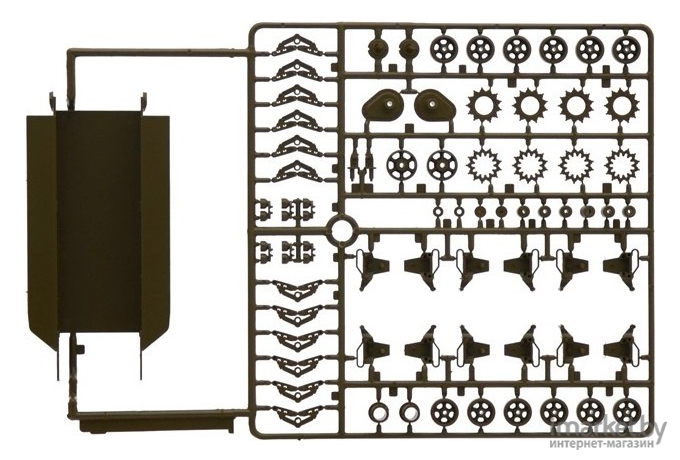 Сборная модель Italeri Американский танк M4 A1 Sherman [0225]