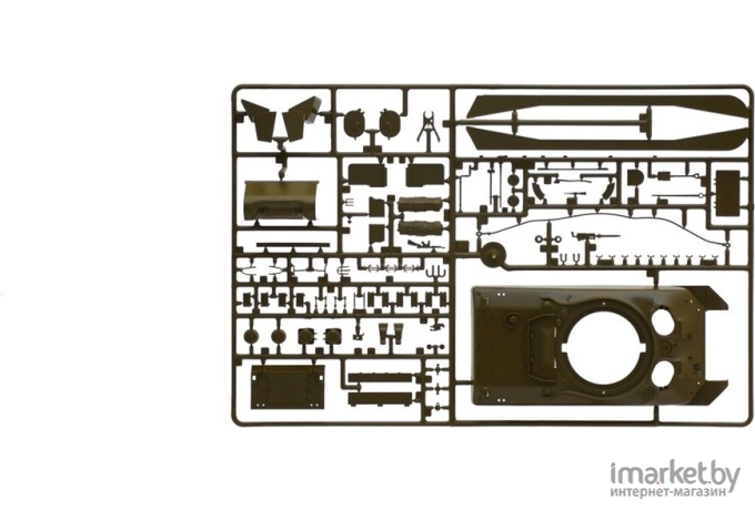 Сборная модель Italeri Американский танк M4 A1 Sherman [0225]