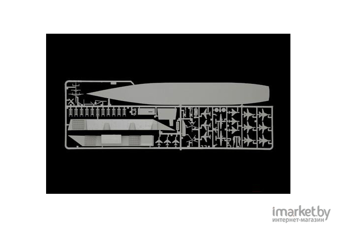 Сборная модель Italeri Американский авианосец U.S.S. Saratoga CV-60 [5520]