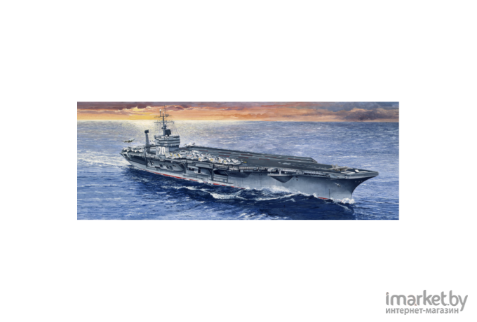 Сборная модель Italeri Американский авианосец U.S.S. Carl Vinson CVN-70 [5506]