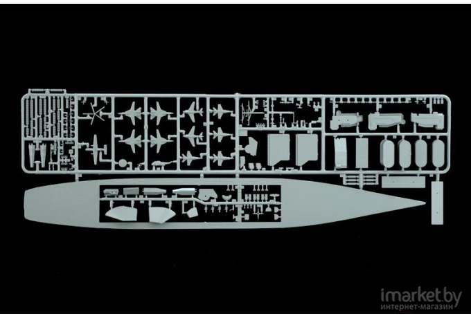 Сборная модель Italeri Американский авианосец U.S.S. Carl Vinson CVN-70 [5506]