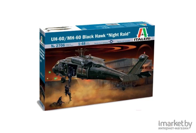 Сборная модель Italeri Вертолет UH-60/MH-60 Night Raid [2706]