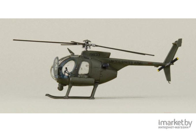 Сборная модель Italeri Легкий многоцелевой вертолет AH-6 Night Fox [017]