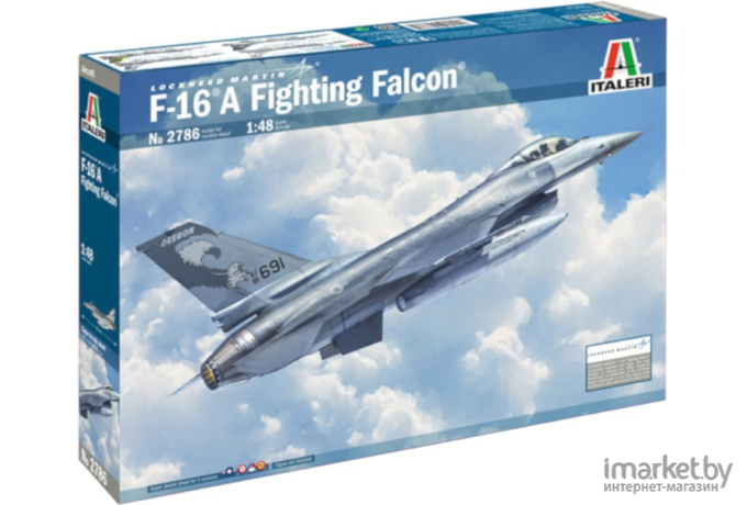 Сборная модель Italeri Американский истребитель F-16A Fighting Falcon [2786]