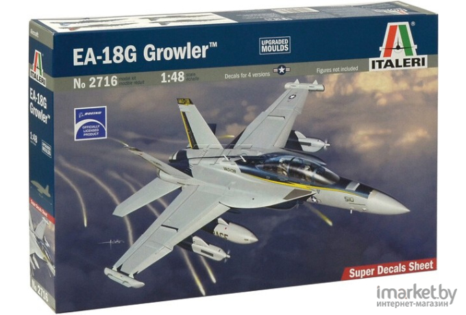 Сборная модель Italeri Палубный самолет EA-18G Growler [2716]