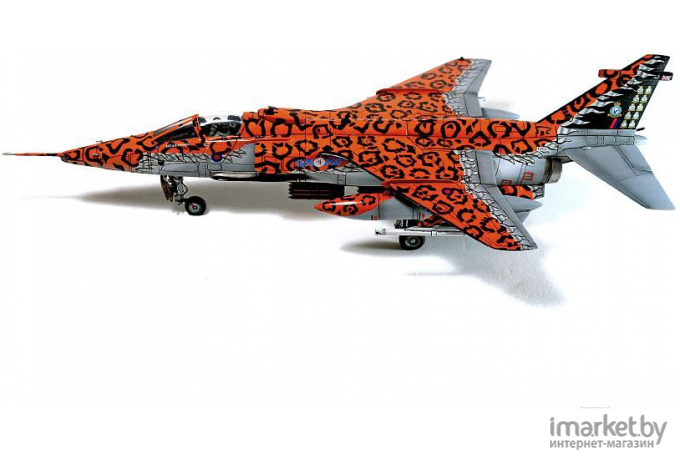 Сборная модель Italeri Истребитель-бомбардировщик JAGUAR Gr.3 BIG CAT Sp. Colors [1357]