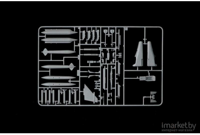 Сборная модель Italeri Истребитель-бомбардировщик JAGUAR Gr.3 BIG CAT Sp. Colors [1357]