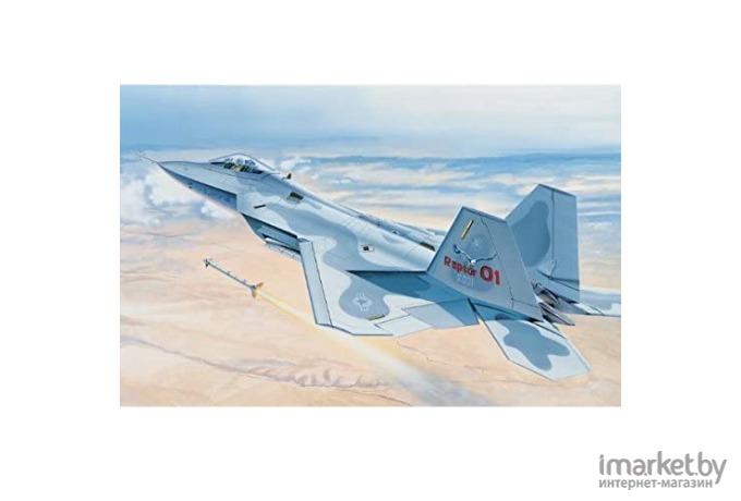 Сборная модель Italeri Многоцелевой истребитель F-22 Raptor [0850]
