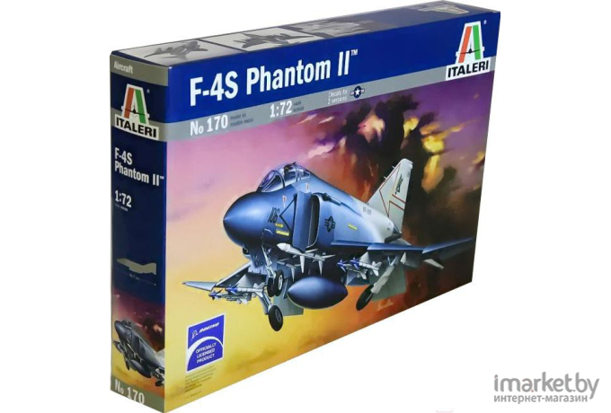 Сборная модель Italeri Истребитель F04S Phantom II [0170]