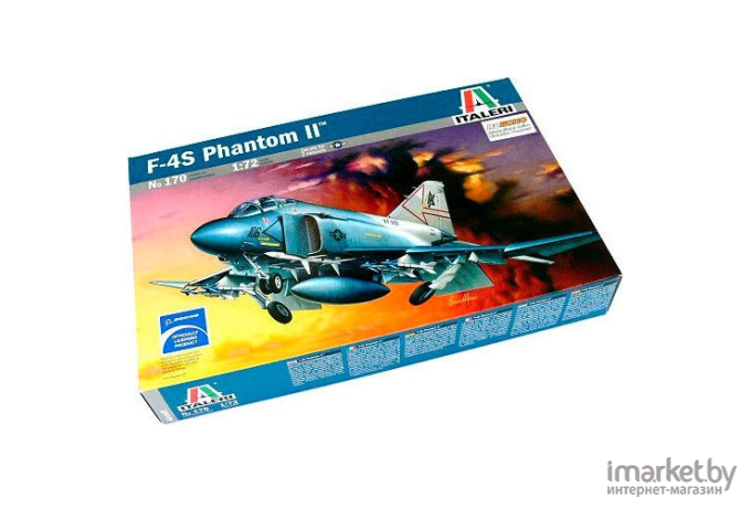 Сборная модель Italeri Истребитель F04S Phantom II [0170]