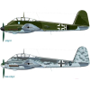 Сборная модель Italeri Истребитель-бомбардировщик Me 410 Hornisse [074]