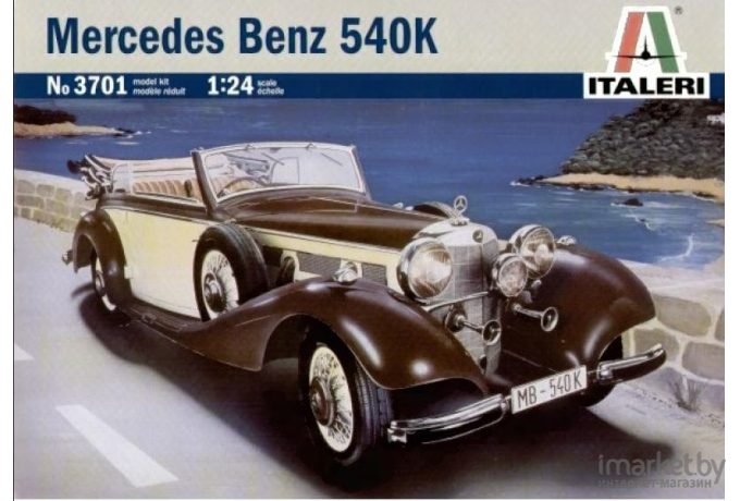 Сборная модель Italeri Автомобиль Mercedes-Benz 540K [3701]