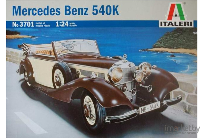 Сборная модель Italeri Автомобиль Mercedes-Benz 540K [3701]
