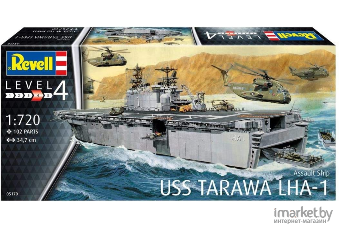 Сборная модель Revell Десантный корабль USS Tarawa LHA-1 [5170]