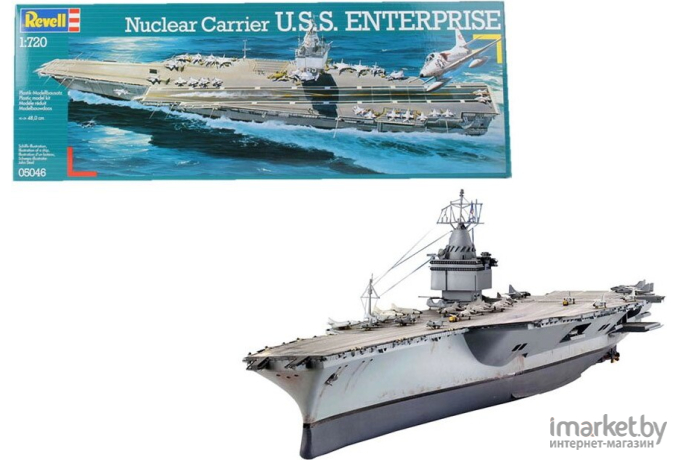 Сборная модель Revell Атомный ударный авианосец U.S.S. Enterprise [05046]