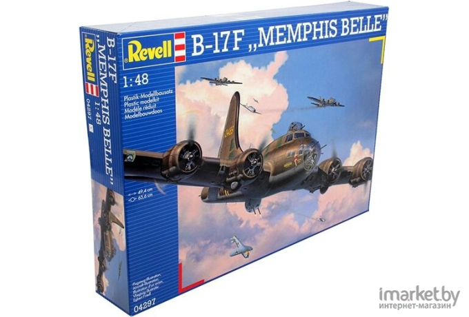 Сборная модель Revell Американский бомбардировщик Boeing-17F Memphis Belle [04297]