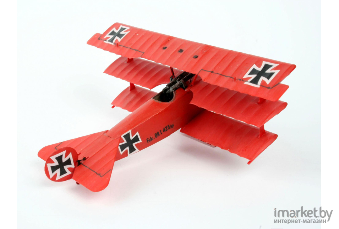 Сборная модель Revell Немецкий самолет Fokker Dr. 1 Triplane [04116]