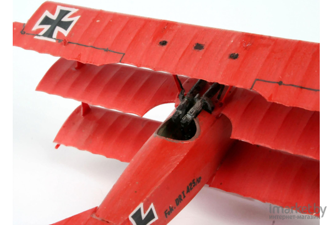 Сборная модель Revell Немецкий самолет Fokker Dr. 1 Triplane [04116]