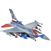 Сборная модель Revell Американский истребитель F-16C Fighting Falcon [03992]