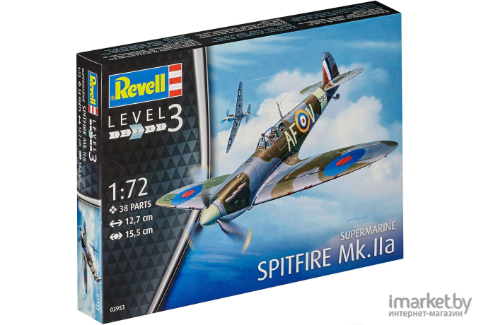 Сборная модель Revell Британский истребитель Spitfire Mk. Iia [03953]