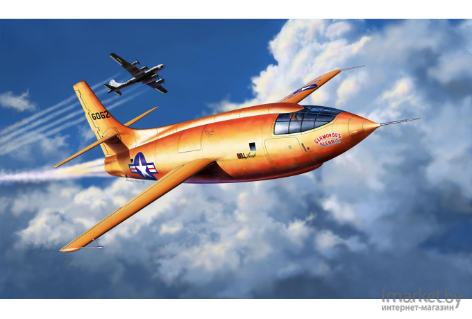 Сборная модель Revell Экспериментальный самолет Bell X-1 Supersonic [03888]