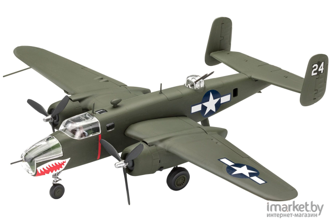 Сборная модель Revell Американский бомбардировщик B-25 Mitchell [3650]