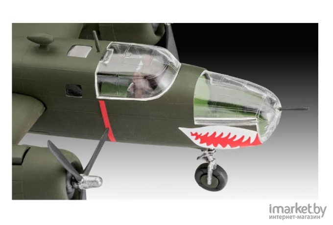 Сборная модель Revell Американский бомбардировщик B-25 Mitchell [3650]