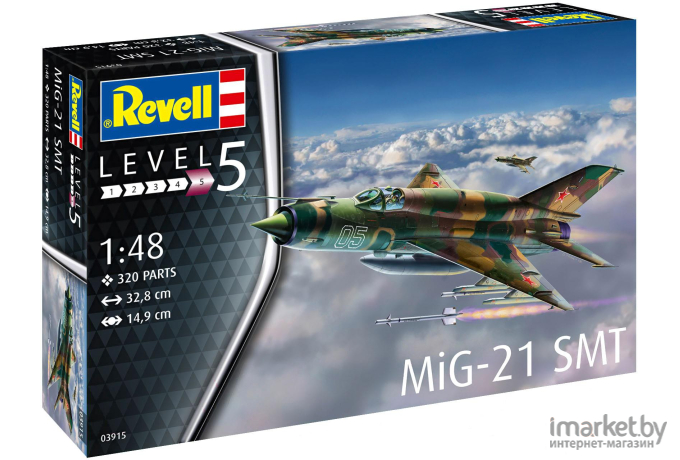 Сборная модель Revell Истребитель MiG-21 SMT [03915]