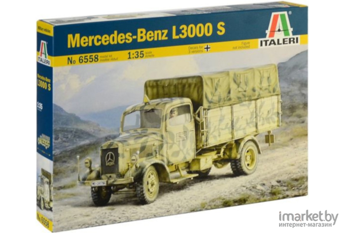 Сборная модель Italeri Автомобиль Mercedes-Benz L3000 [6558]