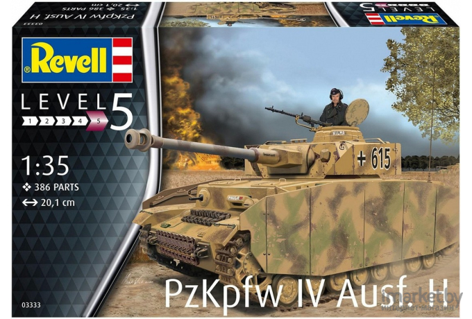 Сборная модель Revell Немецкий средний танк Panzer IV Ausf. H [3333]