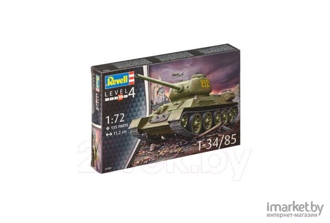 Сборная модель Revell Советский танк Т-34/85 [03302]