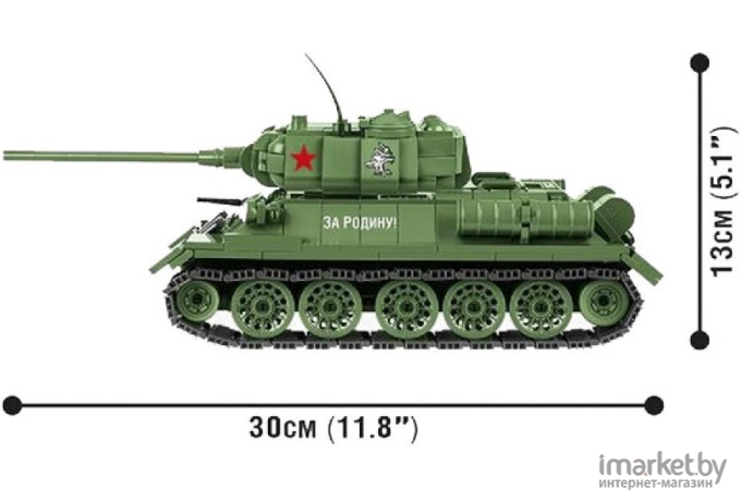 Сборная модель Revell Советский танк Т-34/85 [03302]