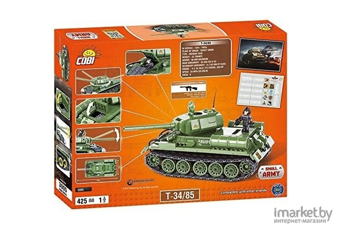 Сборная модель Revell Советский танк Т-34/85 [03302]